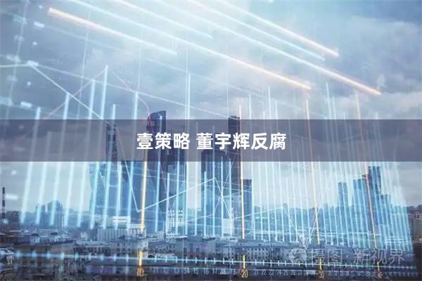 壹策略 董宇辉反腐